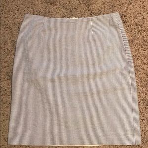 Brooks Brothers Seersucker skirt